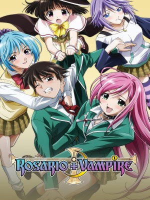 Xem phim Rosario + Vampire Season 1 - Thánh Giá + Ma Cà Rồng (Mùa 1) 2008 Full HD Vietsub