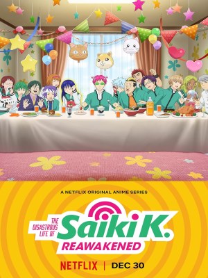 Xem phim The Disastrous Life of Saiki K.: Reawakened - Siêu Năng Lực Gia Saiki Kusuo: Tái Thức Tỉnh 2019 Full HD Vietsub