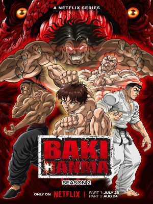 Xem phim Baki Hanma Season 2 - Hanma Baki: Con Trai Của Quỷ (Mùa 2) 2023 Full HD Vietsub