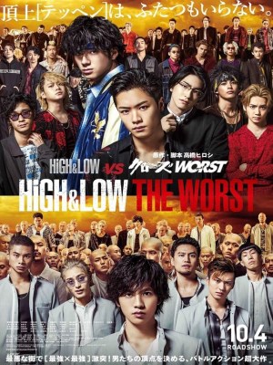 Xem phim High & Low: The Worst - High & Low: Kẻ Cặn Bã 2019 Full HD Vietsub