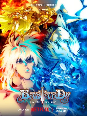 Xem phim Bastard!! Heavy Metal, Dark Fantasy Season 2 - Bastard!! (Mùa 2) 2023 Full HD Vietsub