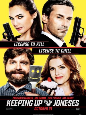 Xem phim Keeping Up With The Joneses - Hàng Xóm Tôi Là Đặc Vụ 2016 Full HD Vietsub